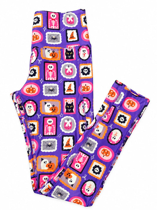 Spooky Snapshot Casual Leggings