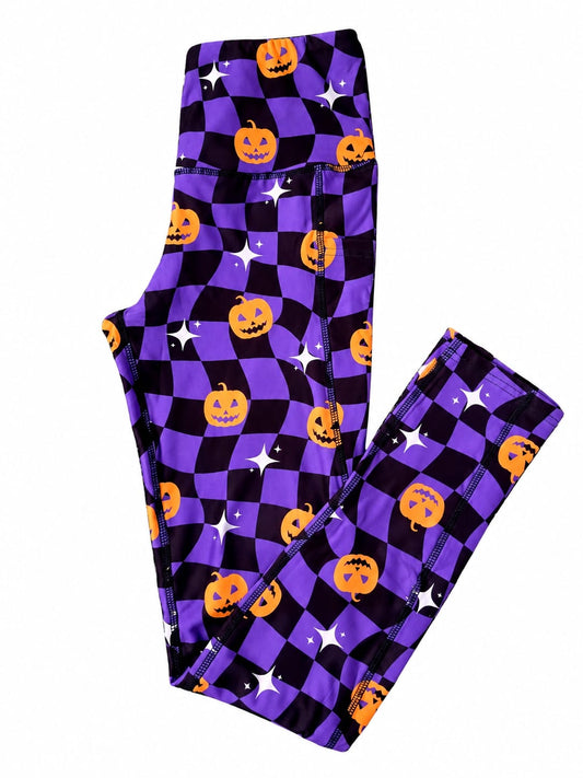 Pumpkin Board Casual Leggings