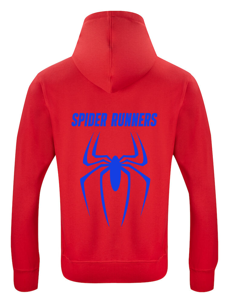 Spider Runners Zip Up Hoodie (Mens Fit)